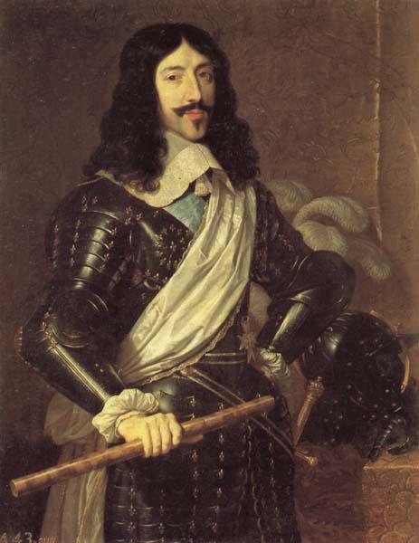 Philippe de Champaigne Louis XIII of France Sweden oil painting art